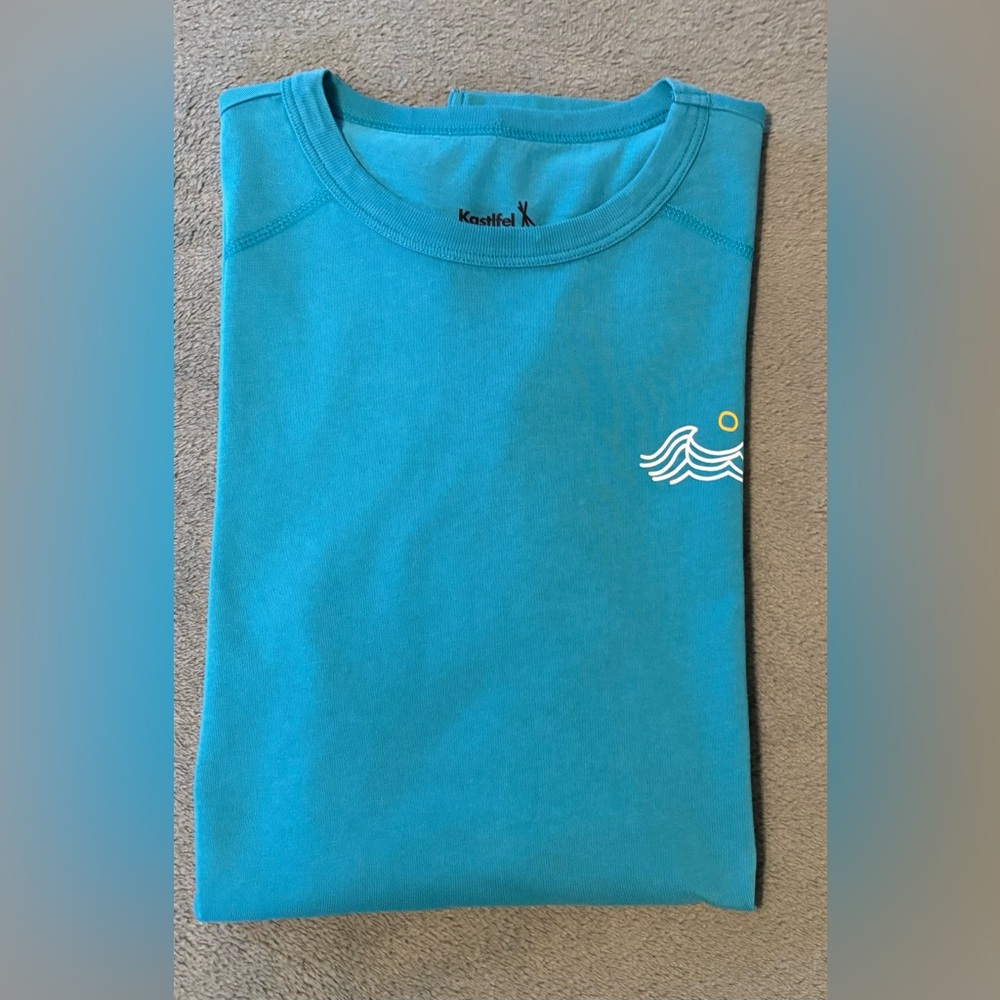 Kastlfel Till Blur Graphic Long Sleeve Tee, Size: XL. (6311)
